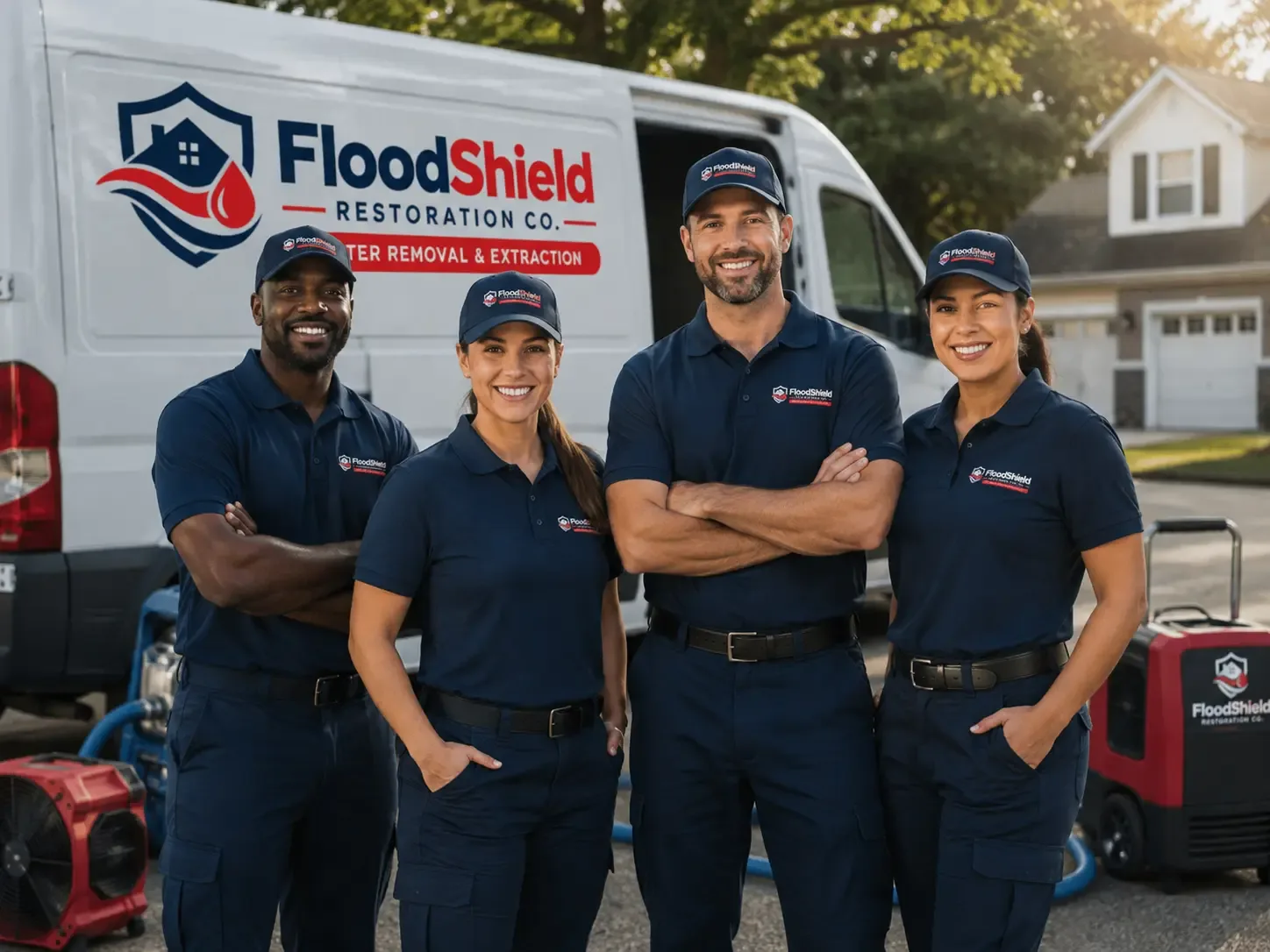 Flood Damage Restoration company in Blue Springs, MS