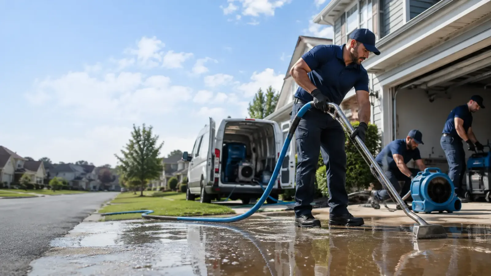 Flood Damage Restoration in Blue Springs, MS
